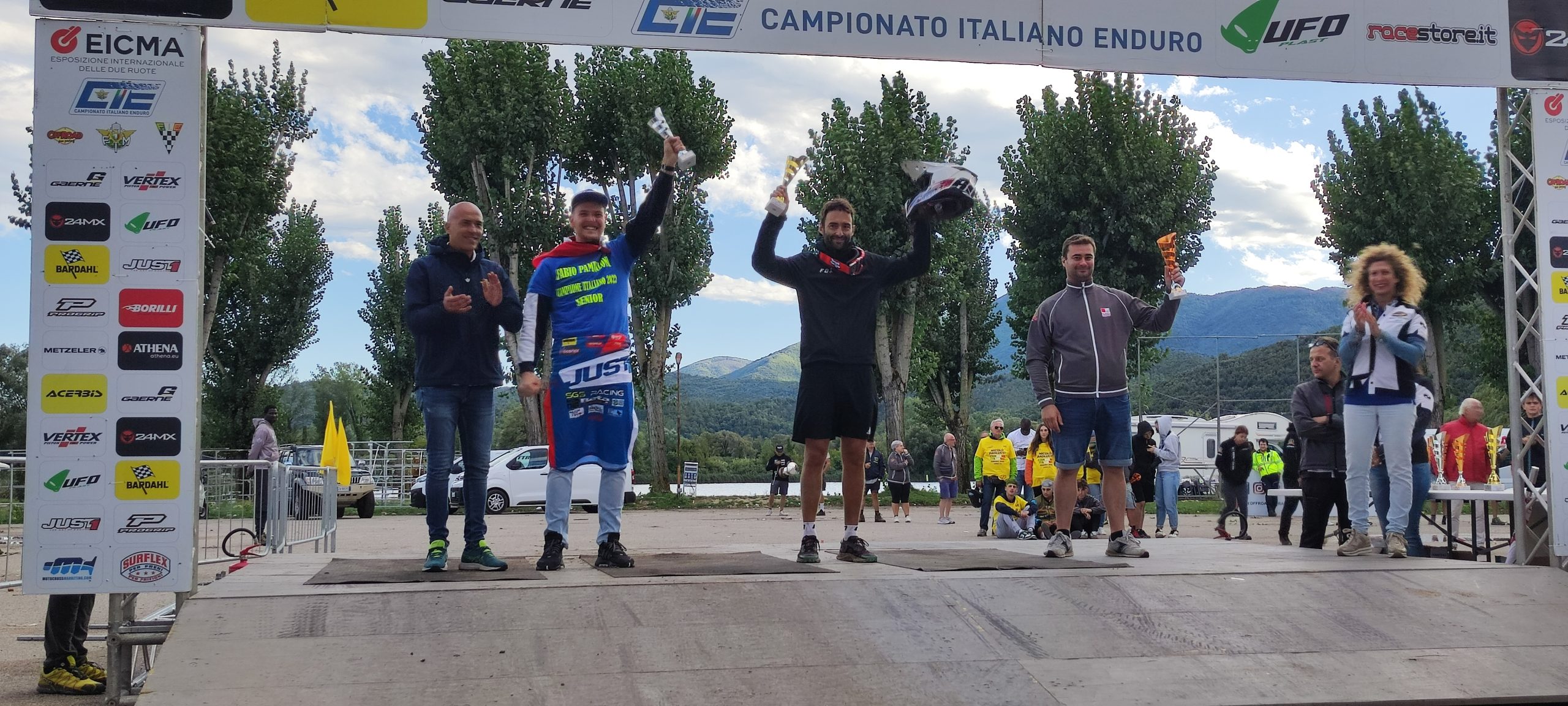 Doppio titolo italiano per SGS Racing. 5° prova Campionato italiano enduro under23/ senior 2022, Piediluco (TR)