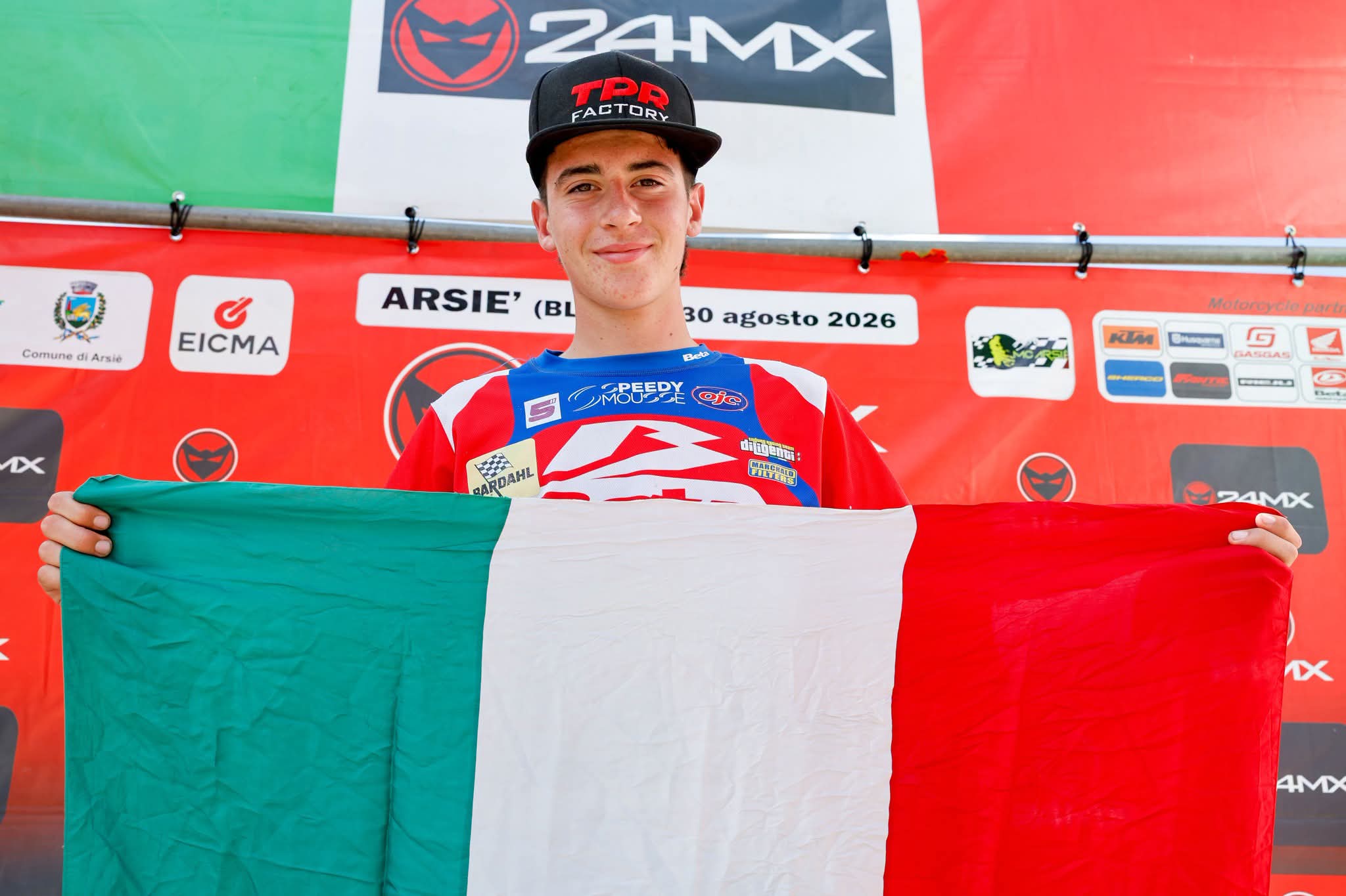 Evan Moschetti (Beta RR 125 2T) Campione Italiano 2026 nella classe 125Mini