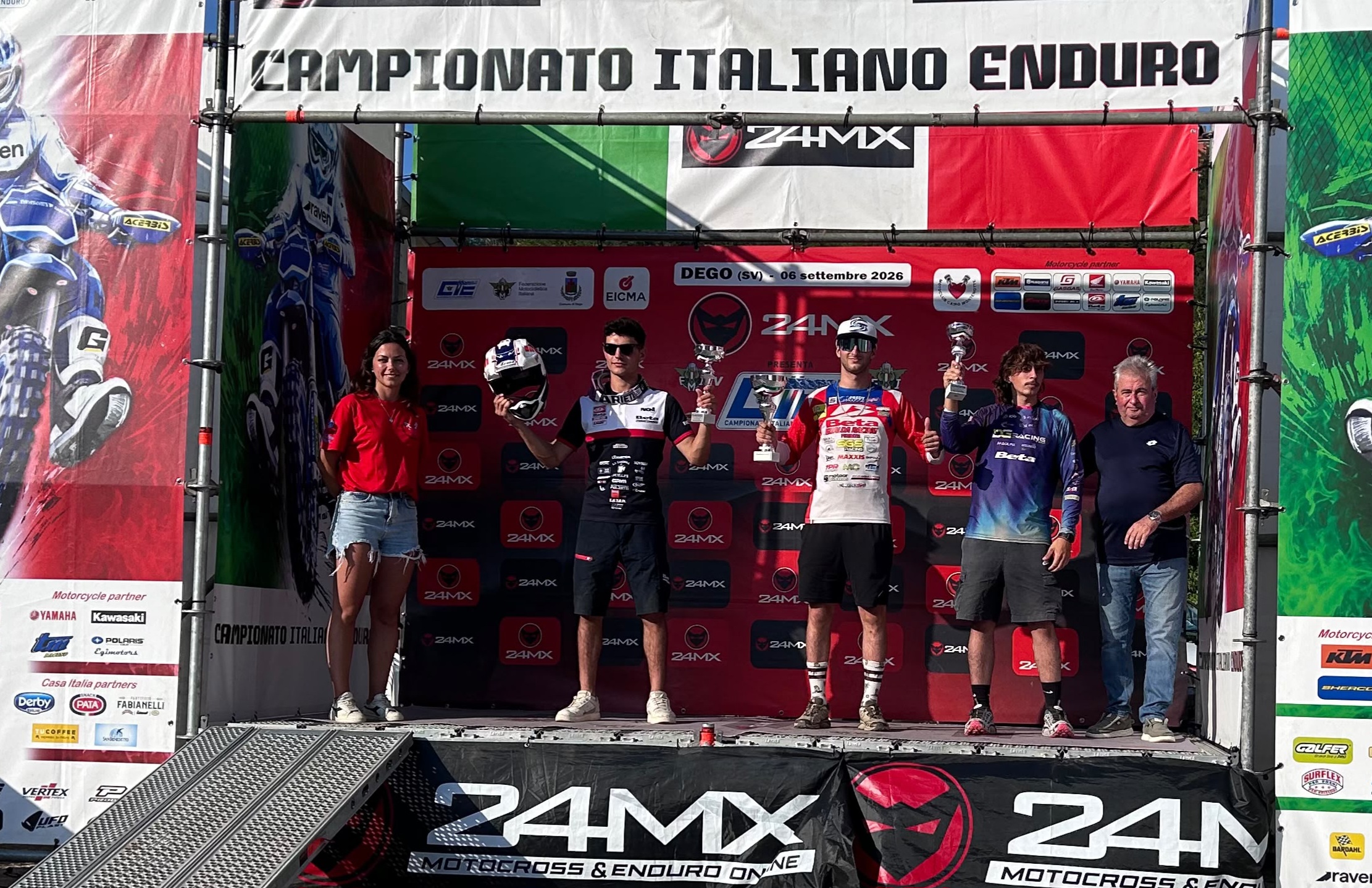 SGS Racing figura sul podio di Dego: Salvini (Junior 300) conquista l’oro; a Moschetti (Classe 50) l’argento